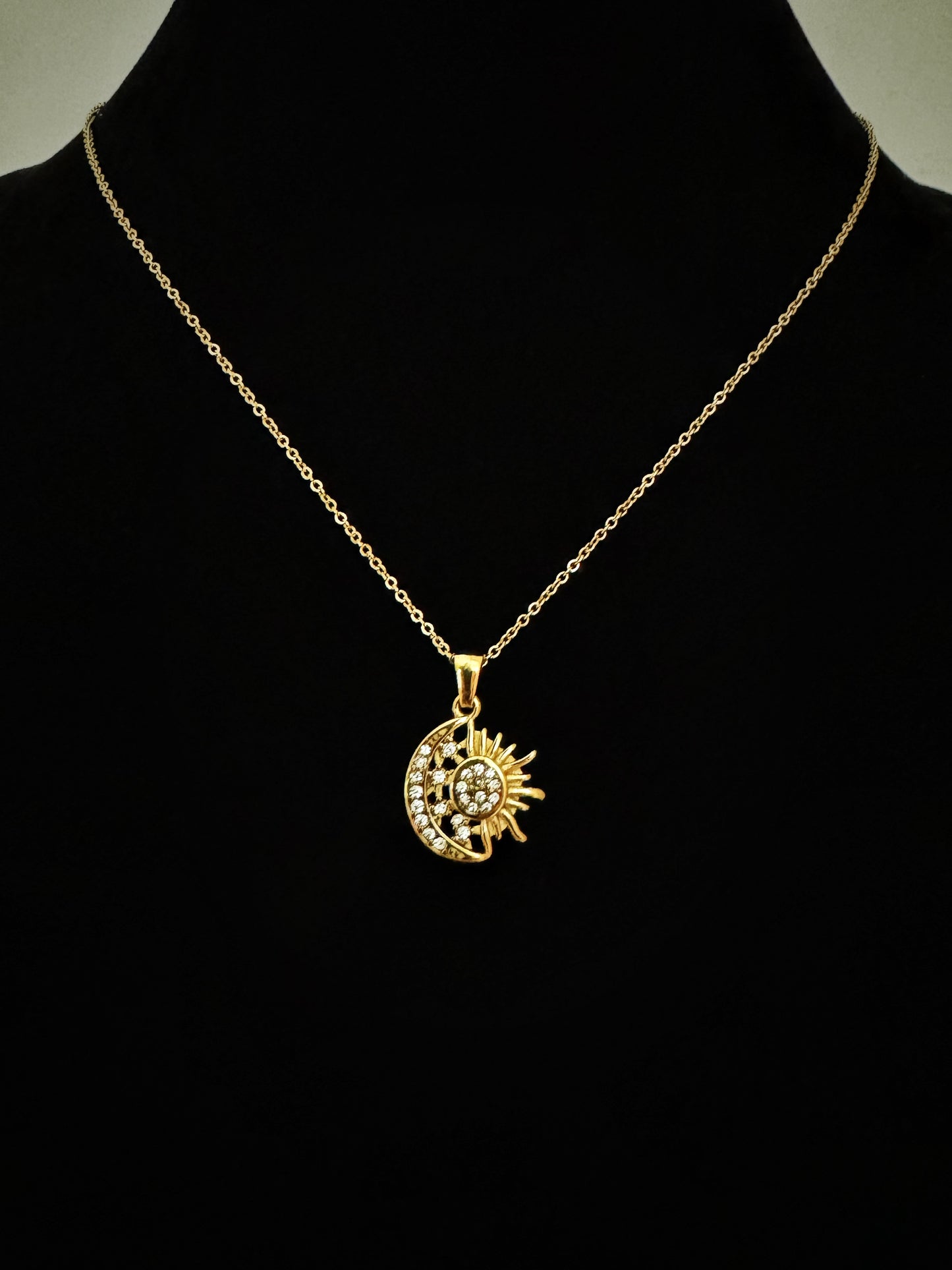 18K Real Gold Plated Celestial Necklace