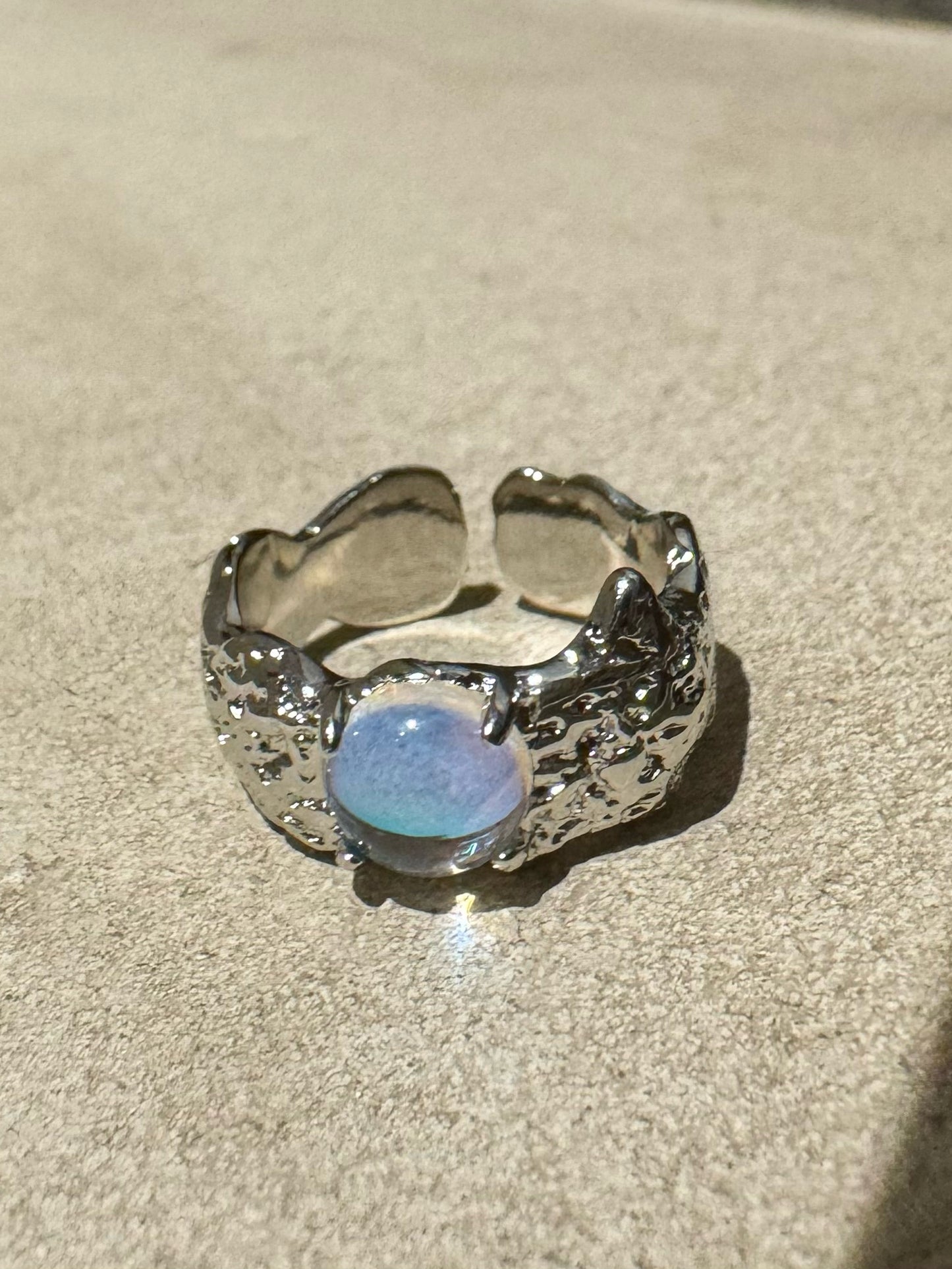 Organic Opal Ring