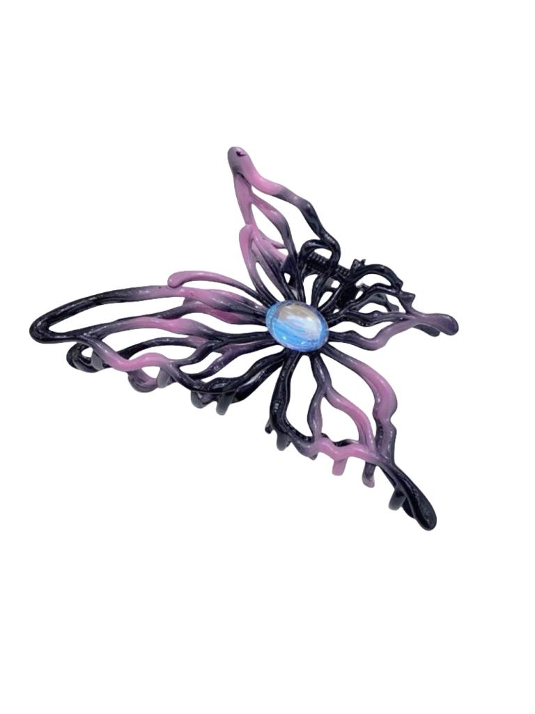 Mystic Nightfall Butterfly Hair Clip